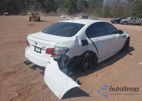 2016 BMW M5 from USA, damaged, VIN WBSFV9C50GD595631